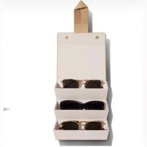 Sancia 3 Compartment Sunglasses Holder & Travel Carrier. Brand new/never used